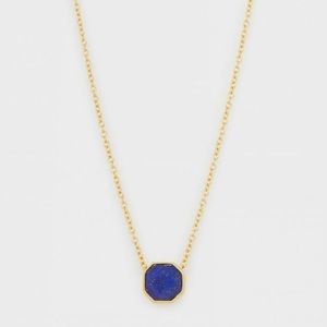 Gorjana lapis gemstone necklace